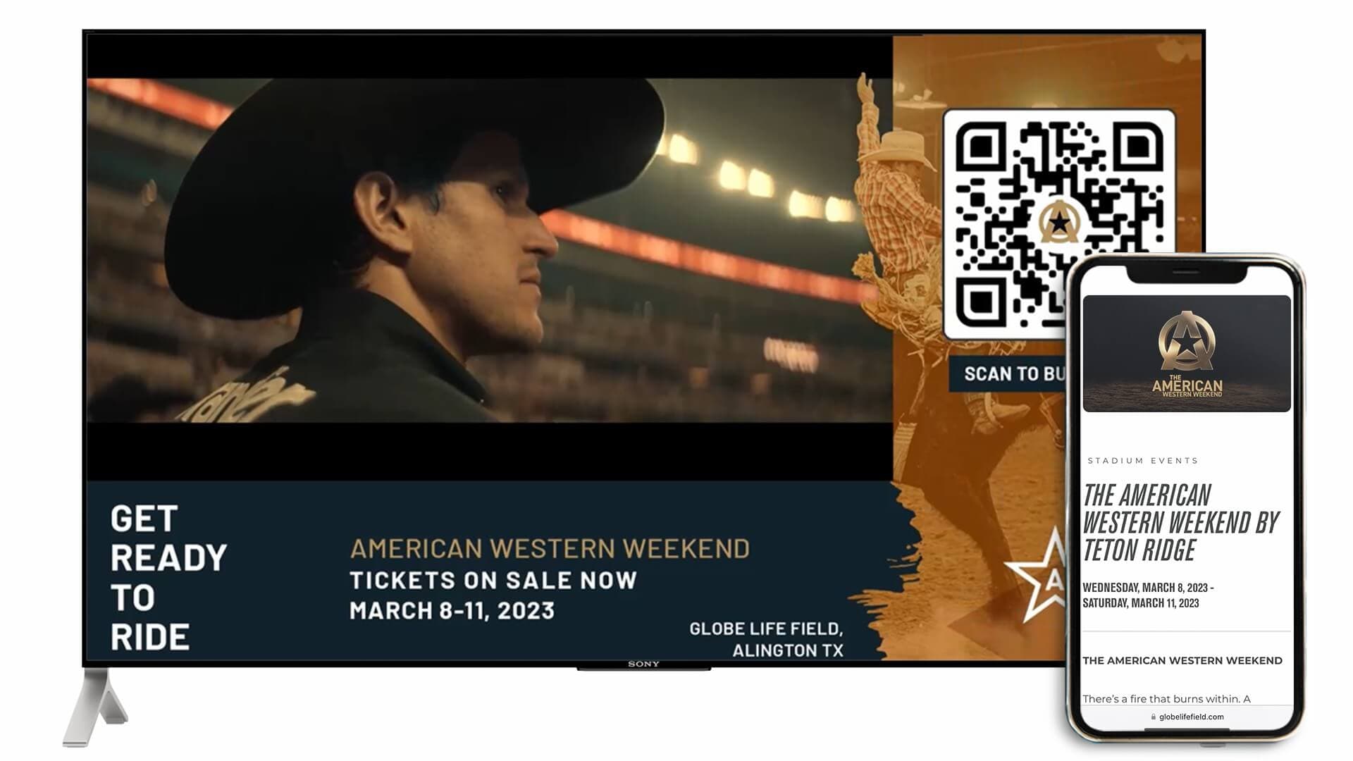 American Rodeo’s Hype-building Success for its Western Weekend Event with VDO.AI's Impactful CTV Ads