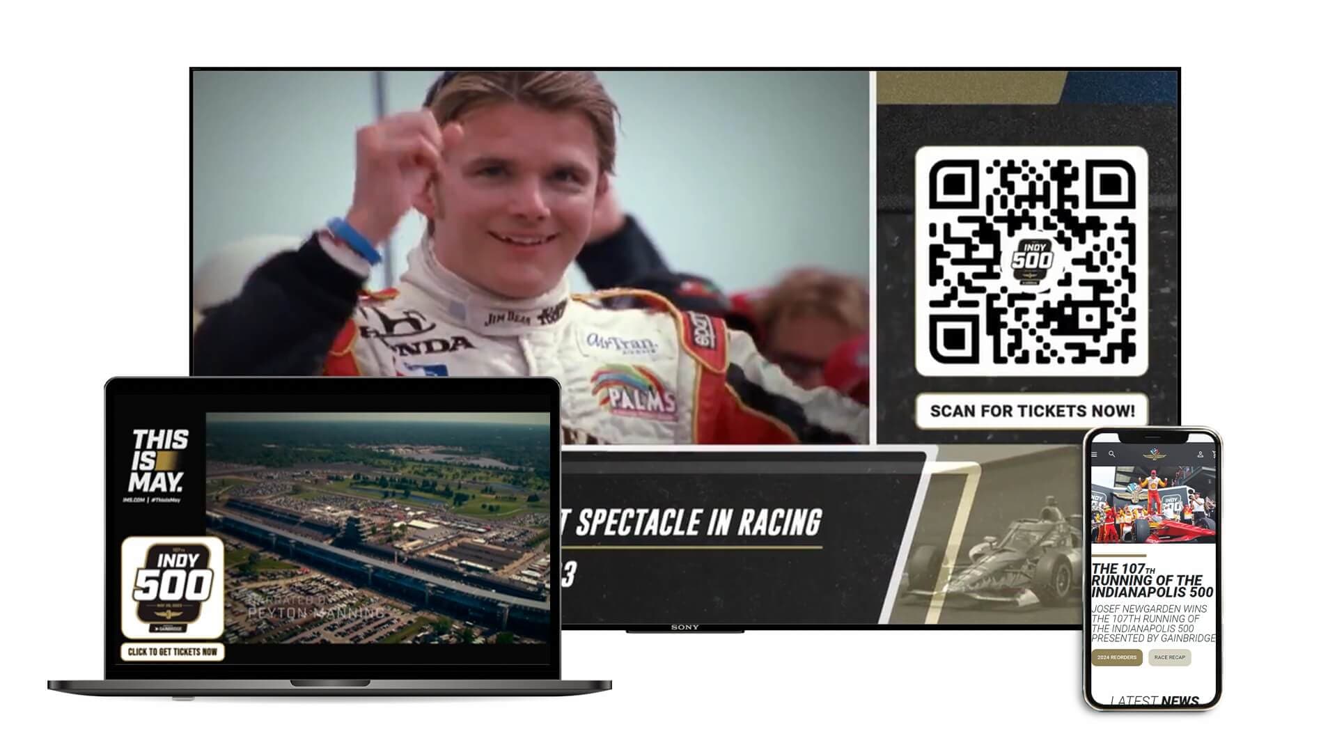 Fueling Indy 500's Reach and Engagement for its 107th Edition with VDO.AI’s High-performing CTV/OLV Ads