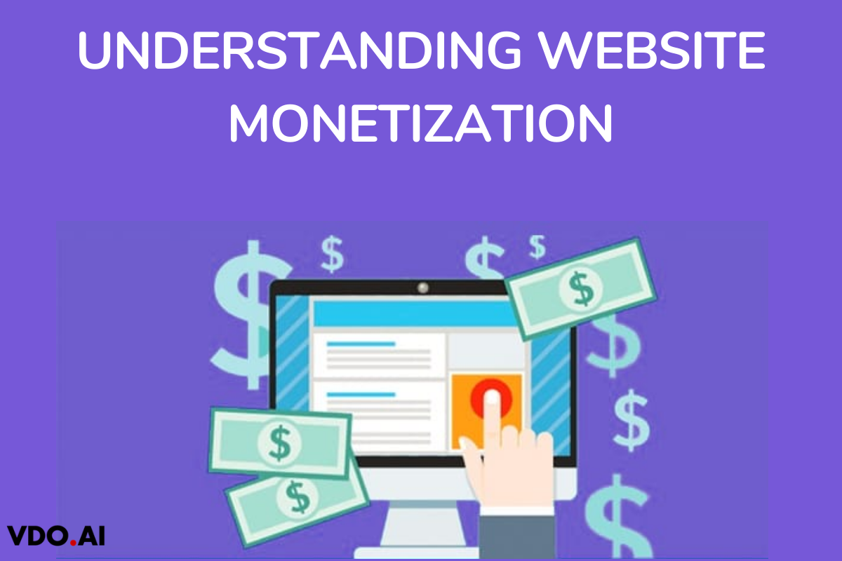 Explains about website monetization