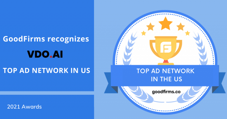 VDO.AI Recognized as Top Ad Network in the US