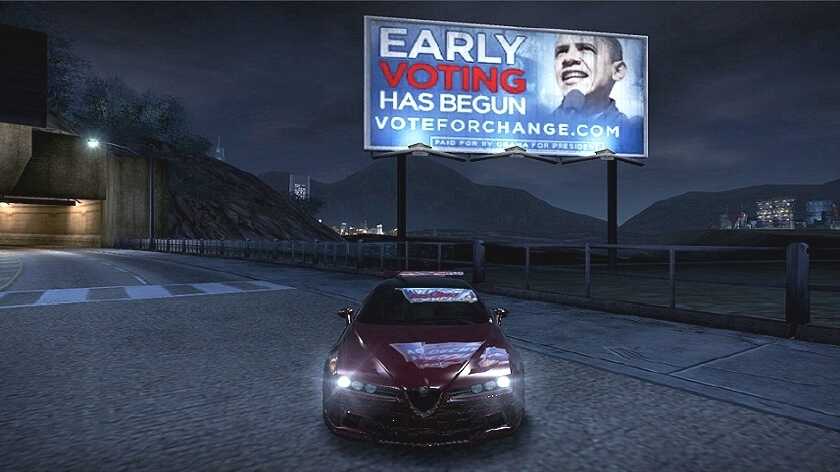 Obama's Election In-Game Advertising Campaign | VDO.AI