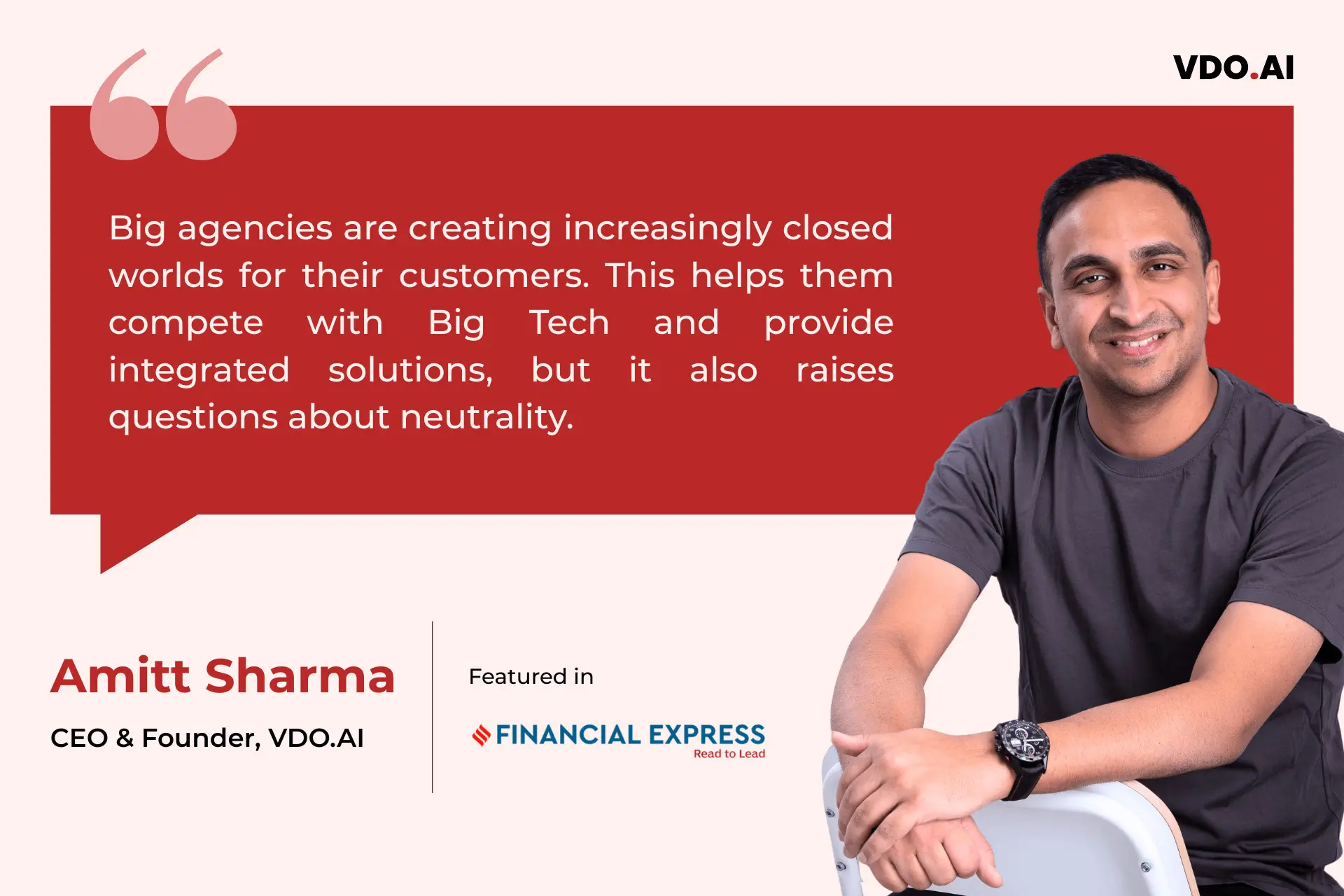 Founder’s Opinion | Amitt Sharma comments on the recent acquisitions by WPP and Publicis