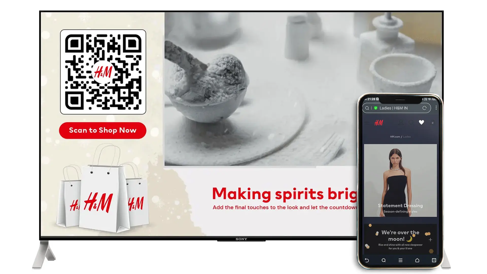 How Multinational Clothing Brand H&M leveraged VDO.AI's CTV Advertising to Reach 1.12 Million Impressions
